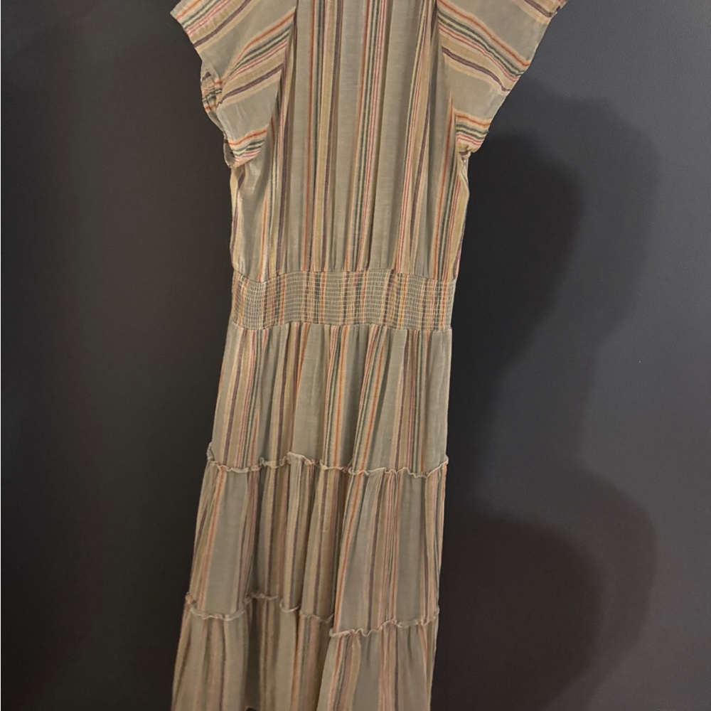 Rails Pastel Striped Midi Dress - Picture 3 of 3